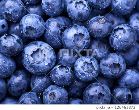 ブルーベリー　背景　AI生成画像  126463872