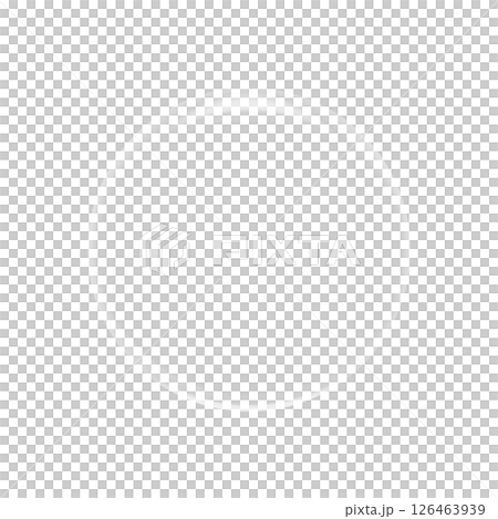 バブル球体　透明png　素材イラスト　背景グレー灰色　気泡 126463939