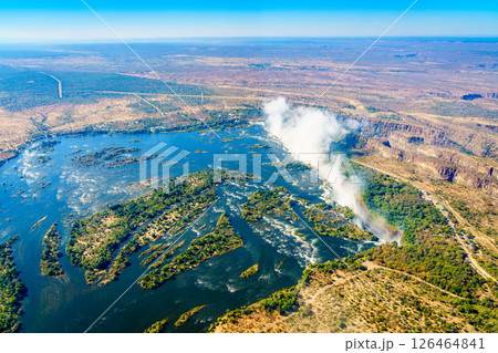 Above Victoria Falls 126464841