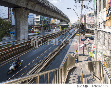 タイ・バンコク BTSオンヌット駅周辺の街並み / Bangkok, Thailand 126465889