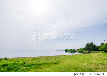 滋賀県の北びわ湖 滋賀県の北びわ湖 126466201