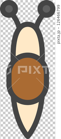 Color mini insect single icon snail Color mini insect single icon snail 126466799
