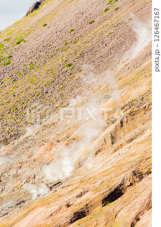 有珠山の噴煙 126467167