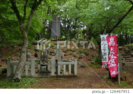 小谷城跡の浅井氏乃家臣供養塔（滋賀県長浜市） 126467951