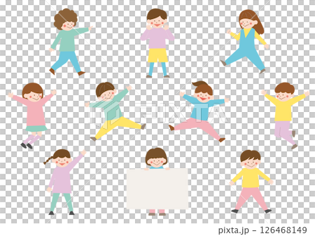 楽しい 子ども セット kids child children 楽しい 子ども セット kids child children 126468149