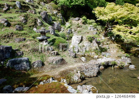京都府 常照皇寺 方丈庭園 京都府 常照皇寺 方丈庭園 126468496