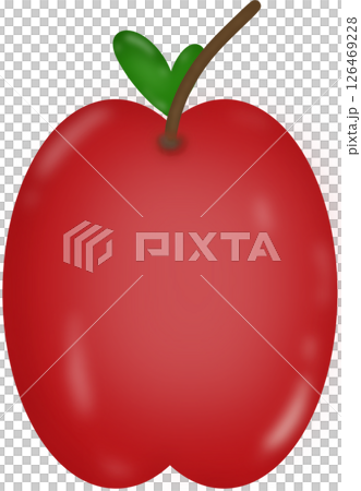 apple with green leaves apple with green leaves 126469228