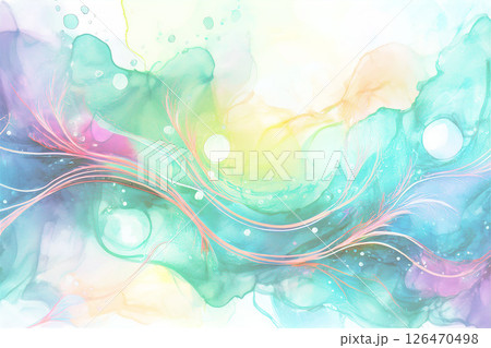 背景素材 押し寄せる荒波 背景素材 押し寄せる荒波 126470498