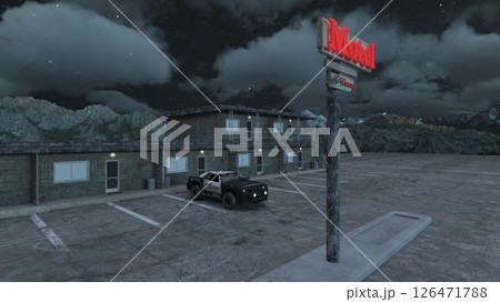 パトカー 126471788