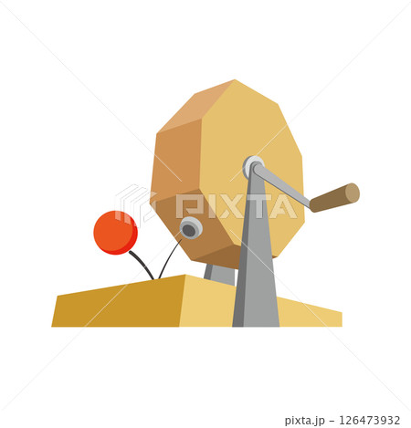 福引きのイラスト 福引きのイラスト 126473932