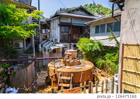 《兵庫県》有馬温泉・温泉街の町並み 126475168