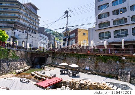 《兵庫県》有馬温泉・温泉街の町並み 126475201