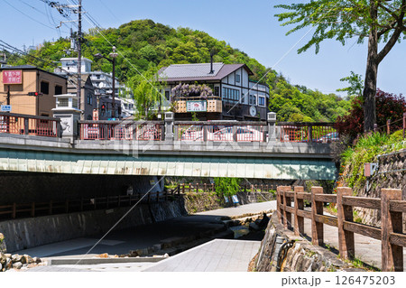 《兵庫県》有馬温泉・温泉街の町並み 126475203