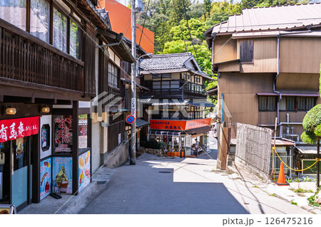 《兵庫県》有馬温泉・温泉街の町並み 126475216