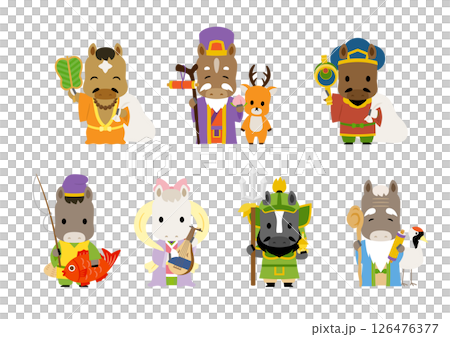 馬年七福神 126476377