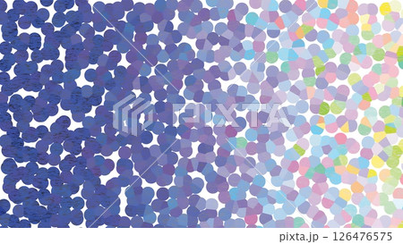 梅雨の紫陽花をイメージしたドット柄の背景画像 梅雨の紫陽花をイメージしたドット柄の背景画像 126476575