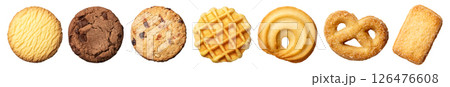 色々なクッキー 126476608