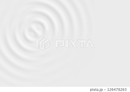 Abstract water ring on white backdrop, soft background texture Abstract water ring on white backdrop, soft background texture 126478263