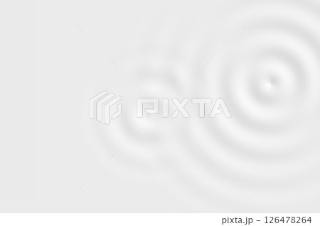 Abstract water ring on white backdrop, soft background texture Abstract water ring on white backdrop, soft background texture 126478264
