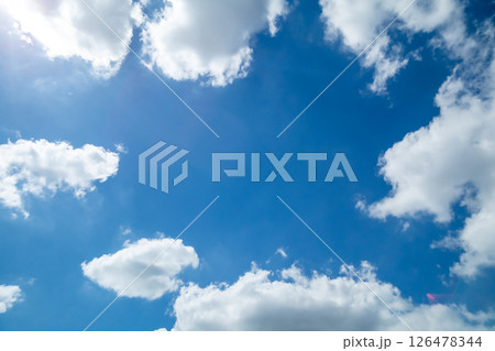 雲のある青空 126478344