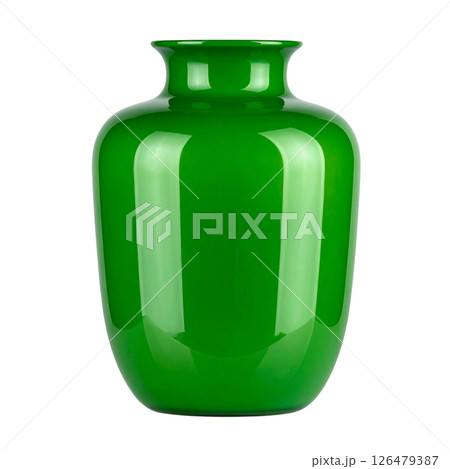 Green glass drink bottle isolated on white Green glass drink bottle isolated on white 126479387