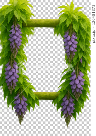 紫藤花架框架材料 紫藤花架框架材料 126481873