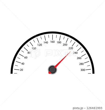 Speedometer vector illustration icon design Speedometer vector illustration icon design 126481993