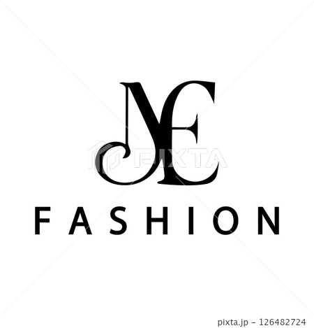 Fashion logo template design vector Fashion logo template design vector 126482724