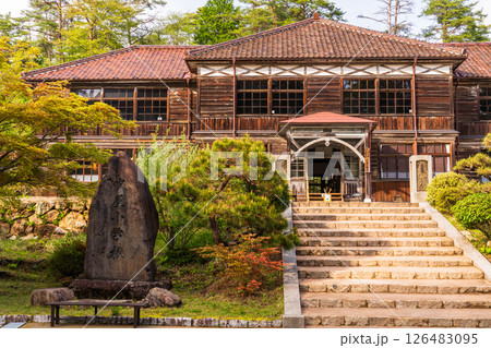 《岡山県》吹屋ふるさと村・赤い町並み 《岡山県》吹屋ふるさと村・赤い町並み 126483095