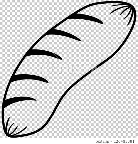 Breakfast collection artistic outline and silhouette illustration. Breakfast collection artistic outline and silhouette illustration. 126483391