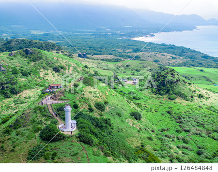 石垣島北端の平久保崎（沖縄県石垣市） 126484848