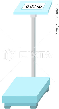 Digital Platform Electronic Floor Scales 126486497