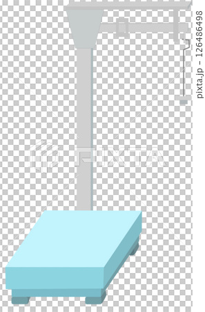 Mechanical portable beam Scale 126486498