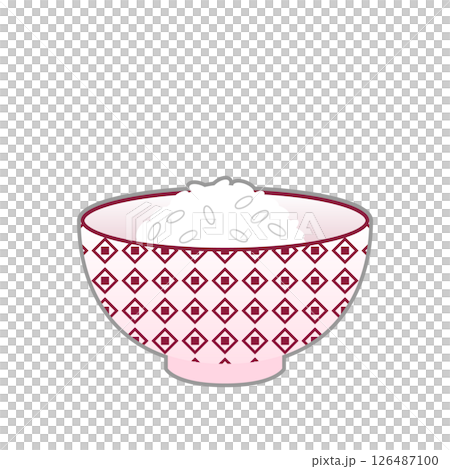 Illustration of a rice shortage and a small amount of rice Illustration of a rice shortage and a small amount of rice 126487100