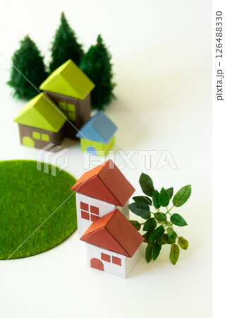 緑と広場のある住宅地 緑と広場のある住宅地 126488330