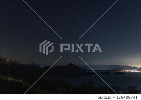 洞爺湖と星空 洞爺湖と星空 126488741