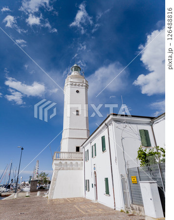 lighthouse in Rimini lighthouse in Rimini 126488816