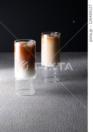 冷たいアイスコーヒー 126489127