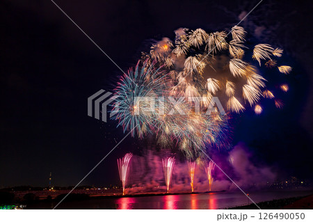 江戸川花火大会　関東 126490050