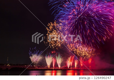 江戸川花火大会　関東 126490247