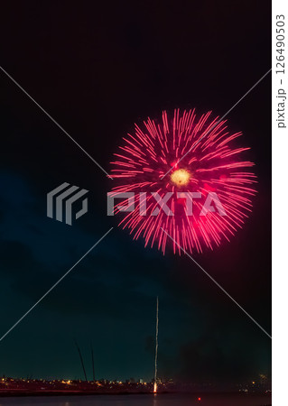 江戸川花火大会　関東 126490503