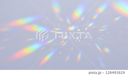 柔らかな光が広がる幻想的なプリズムの輝き(AI生成画像) 柔らかな光が広がる幻想的なプリズムの輝き(AI生成画像) 126491629