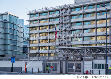 Embassy of the United States of America in Seoul capital of South Korea 126493445