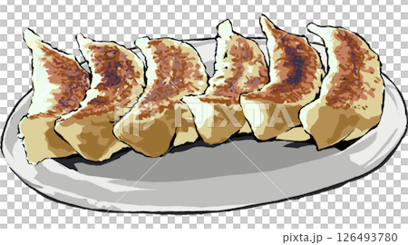 盤子裡的餃子 126493780
