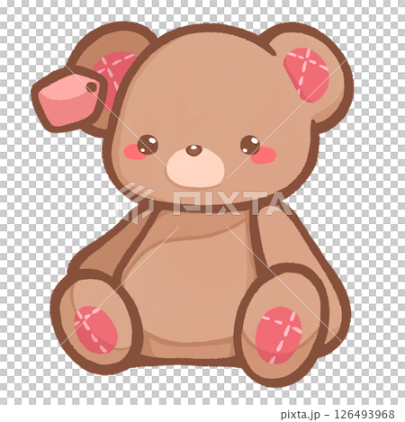 帶標籤的泰迪熊 126493968