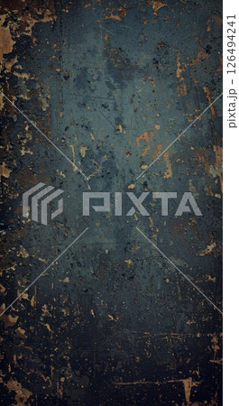 Dark Blue and Brown Grunge Texture Background 126494241