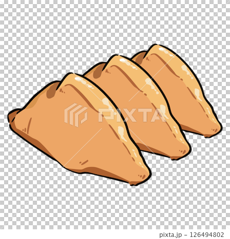 手寫_關西風格稻荷壽司_向量_02 手寫_關西風格稻荷壽司_向量_02 126494802