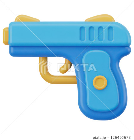 Fun plastic toy gun innovation for kids playroom settings colorful design safe environment whimsical viewpoint creative concept Fun plastic toy gun innovation for kids playroom settings colorful design safe environment whimsical viewpoint creative concept 126495678