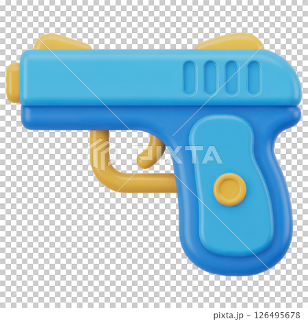 Fun plastic toy gun innovation for kids playroom settings colorful design safe environment whimsical viewpoint creative concept Fun plastic toy gun innovation for kids playroom settings colorful design safe environment whimsical viewpoint creative concept 126495678