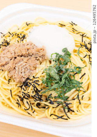 おいしい和風ツナおろしパスタ 126495762